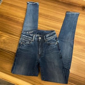 G-stat shape high waisted jeans